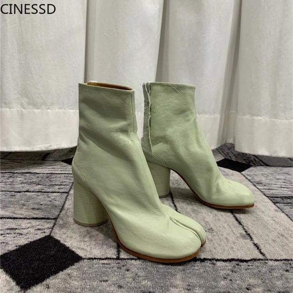 boots women split toe ankle genuine leather sheepskin round heels lady shoes woman ninja tabi female, Black
boots women split toe ankle genuine leather sheepskin round heels lady shoes woman ninja tabi female, Black