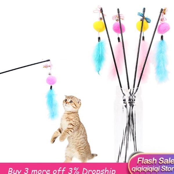 cat toys charmer wand 2021 kitten teaser interactive toy rod with bell and feather dropship #9570
cat toys charmer wand 2021 kitten teaser interactive toy rod with bell and feather dropship #9570