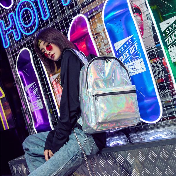 new fashion women laser backpack quality youth pu backpacks for teenage girls female school travel shoulder bag mochila
new fashion women laser backpack quality youth pu backpacks for teenage girls female school travel shoulder bag mochila