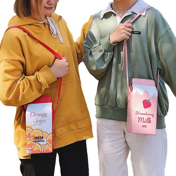 evening bags cross-body bag women leather pack cartoon milk box adjustable shoulder strap magnetic buckle waterproof
evening bags cross-body bag women leather pack cartoon milk box adjustable shoulder strap magnetic buckle waterproof