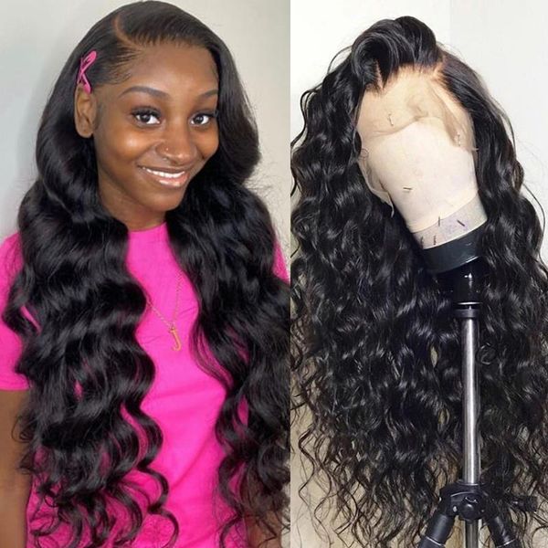 malaysian loose deep wave wig 10-30inch 13x4 lace frontal remy human hair wigs for black women 180% preplucked, Black;brown
malaysian loose deep wave wig 10-30inch 13x4 lace frontal remy human hair wigs for black women 180% preplucked, Black;brown
