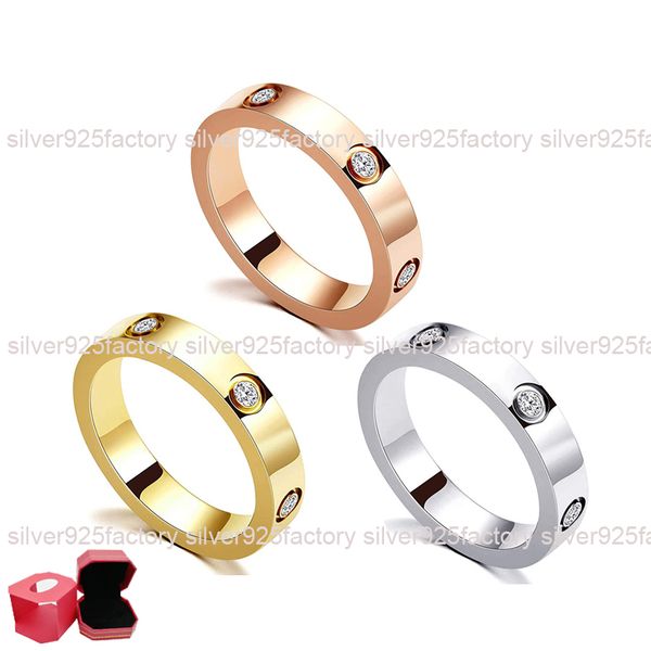 womens luxury band ring titanium steel cz diamond wedding engagement rings with original box 1pcs drop shippin women gift, Silver
womens luxury band ring titanium steel cz diamond wedding engagement rings with original box 1pcs drop shippin women gift, Silver