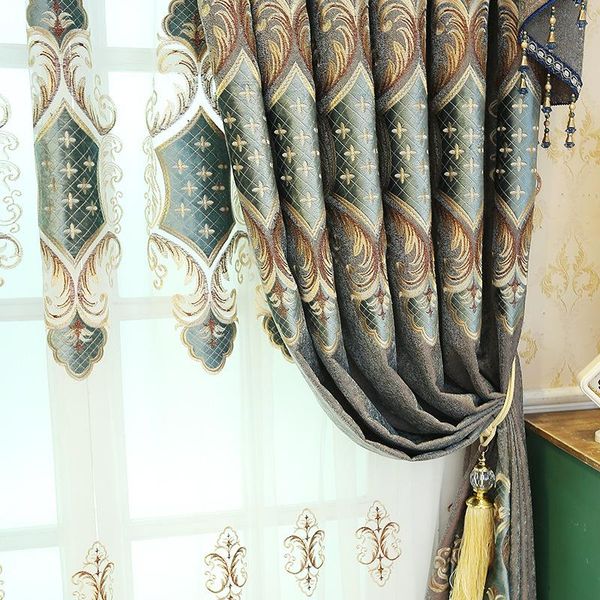 high-end curtains french applique embroidery for living room bedroom study jacquard curtain valance tulle custom & drapes
high-end curtains french applique embroidery for living room bedroom study jacquard curtain valance tulle custom & drapes