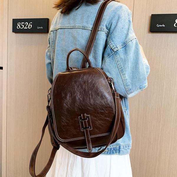 outdoor bags korean retro backpack small 2021 casual personality soft leather ladies travel school bag
outdoor bags korean retro backpack small 2021 casual personality soft leather ladies travel school bag