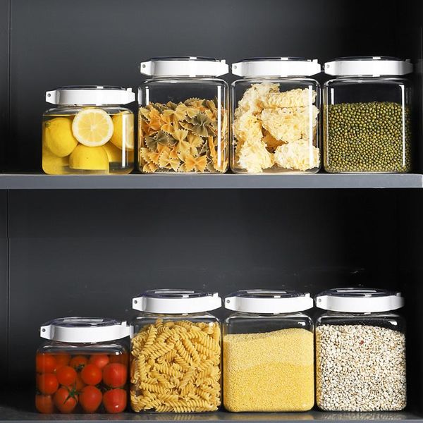 kitchen storage container organizer transparent airtight refrigerator crisper dried fruit and cereals tank bottles & jars
kitchen storage container organizer transparent airtight refrigerator crisper dried fruit and cereals tank bottles & jars
