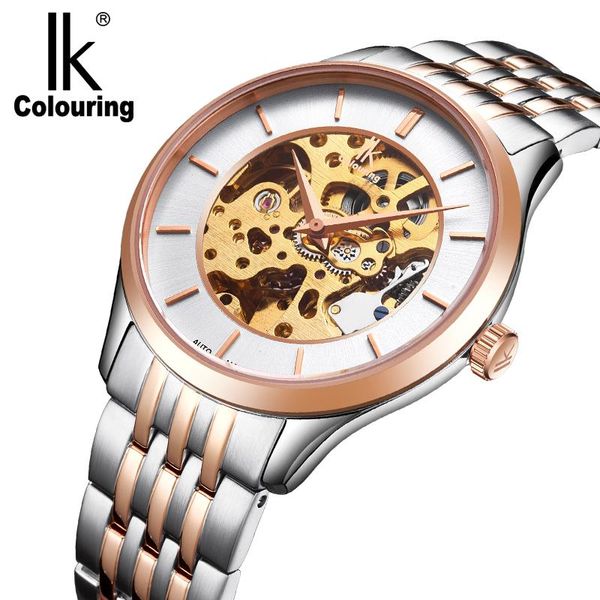 colouring mens watches stainless steel 50m water resistant automatic mechanical male wristwatch armbanduhren wristwatches, Slivery;brown
colouring mens watches stainless steel 50m water resistant automatic mechanical male wristwatch armbanduhren wristwatches, Slivery;brown