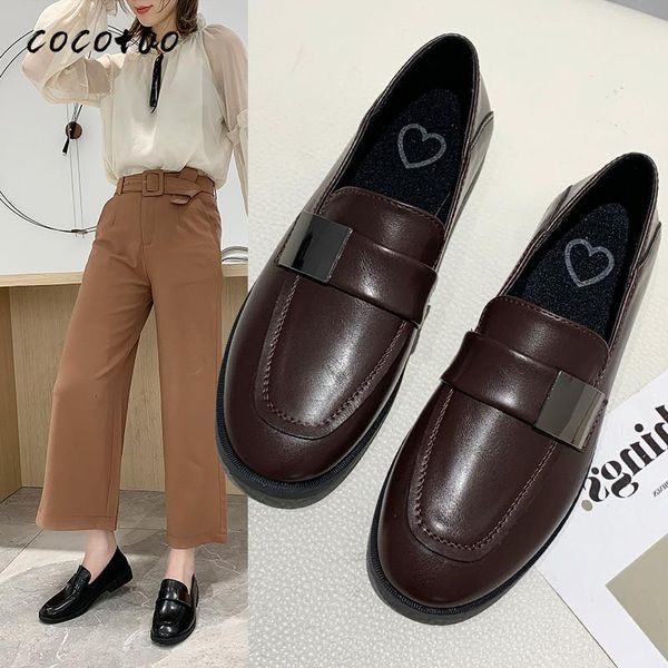 dress shoes ins tide british style chic single women 2021 fashion korean version wild spring loafers one pedal, Black
dress shoes ins tide british style chic single women 2021 fashion korean version wild spring loafers one pedal, Black