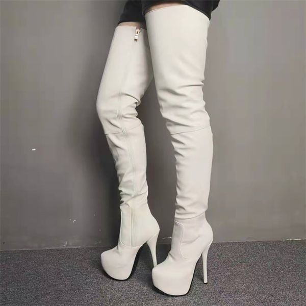 handmade elegant 2022 handmade women high heel over knee boots real ps wedding platform thigh-high booties evening club fashion winter long, Black
handmade elegant 2022 handmade women high heel over knee boots real ps wedding platform thigh-high booties evening club fashion winter long, Black