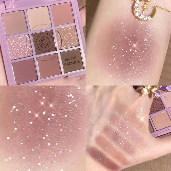 9color eyeshadow matte pearlescent earth color palette waterproof long lasting shimmer glitter eye makeup cosmetics shadow
9color eyeshadow matte pearlescent earth color palette waterproof long lasting shimmer glitter eye makeup cosmetics shadow