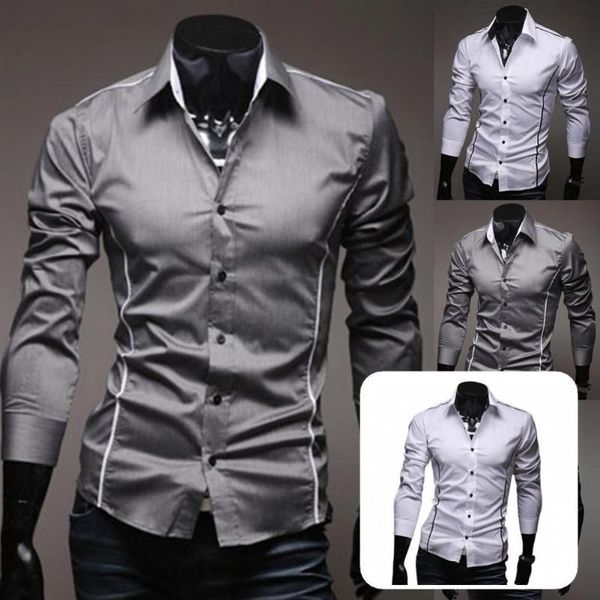 men's casual shirts autumn shirt turn-down collar anti-iron buttons spring men for work, White;black
men's casual shirts autumn shirt turn-down collar anti-iron buttons spring men for work, White;black