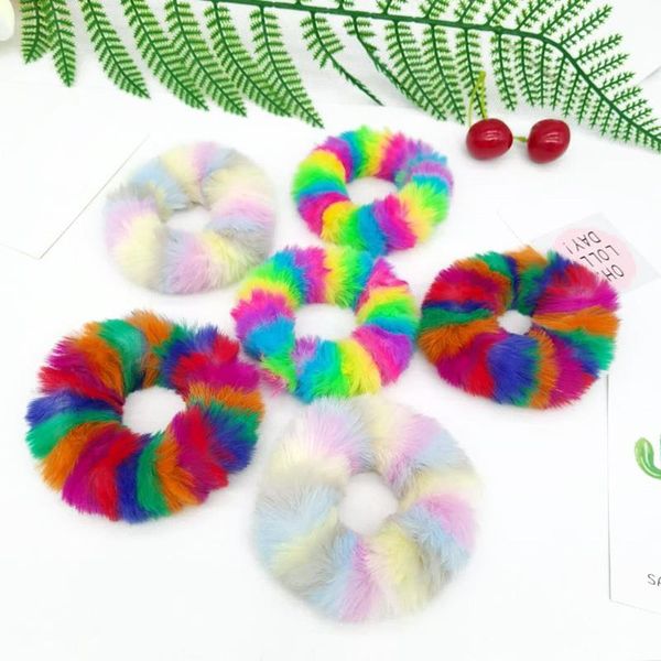 rainbow plush hair tie for women sweet colorful elastic ponytail holder rope scrunchies headwear girls accessories
rainbow plush hair tie for women sweet colorful elastic ponytail holder rope scrunchies headwear girls accessories