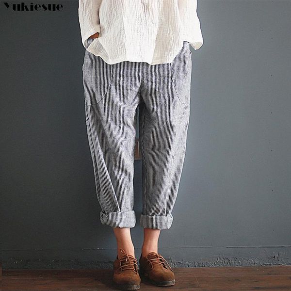 women's pants & capris streetwear linen striped with high waist harem for women trousers woman female plus size 5xl, Black;white
women's pants & capris streetwear linen striped with high waist harem for women trousers woman female plus size 5xl, Black;white