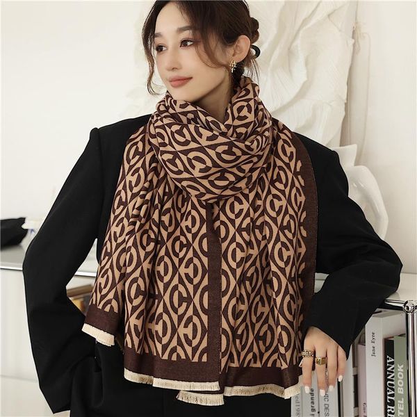 scarves 2021 winter cashmere scarf thick blanket women pashmina warm shawls and wraps bufanda fashion ladies hijab long echarpe, Blue;gray
scarves 2021 winter cashmere scarf thick blanket women pashmina warm shawls and wraps bufanda fashion ladies hijab long echarpe, Blue;gray