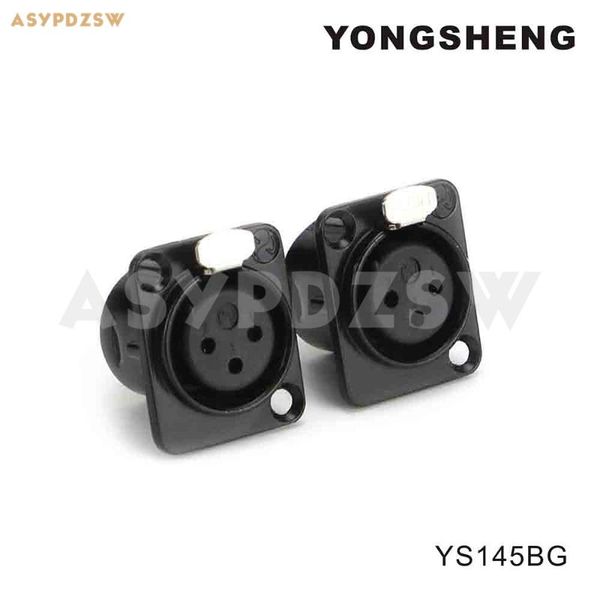 smart power plugs 2 pcs yongsheng gold plated 3-pin black ys145bg xlr balance female socket
smart power plugs 2 pcs yongsheng gold plated 3-pin black ys145bg xlr balance female socket