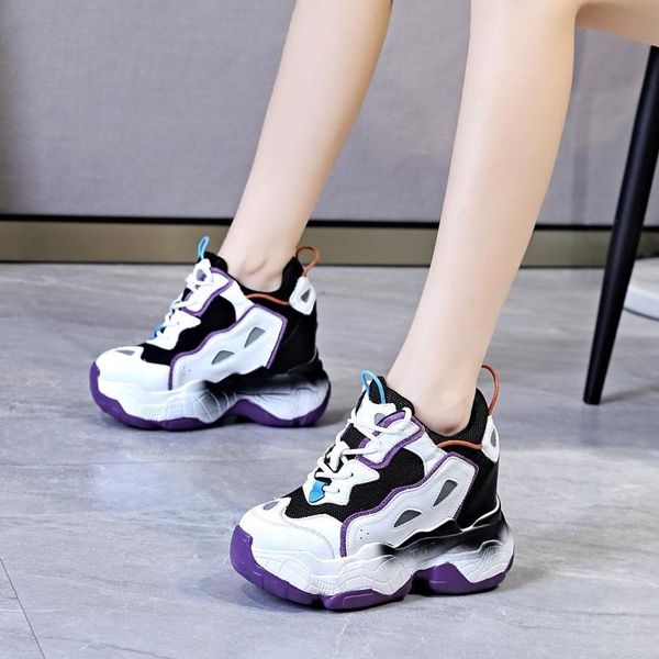 dress shoes spring autumn height increasing platform wedges mixed colors genuine leather women casual pumps ladies daddy sneakers, Black
dress shoes spring autumn height increasing platform wedges mixed colors genuine leather women casual pumps ladies daddy sneakers, Black