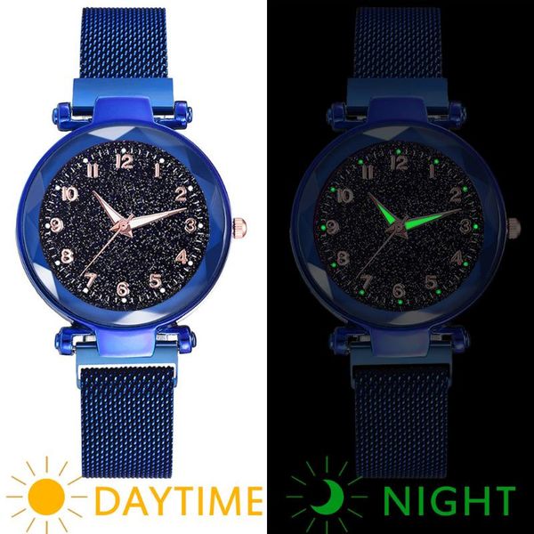 wristwatches fashion ladies wrist watch magnet luxury blue stainless steel starry sky luminous digital female quartz for women gift, Slivery;brown
wristwatches fashion ladies wrist watch magnet luxury blue stainless steel starry sky luminous digital female quartz for women gift, Slivery;brown