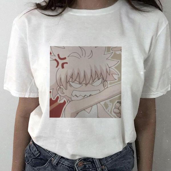 women's t-shirt x anime harajuku gothic clothes killua zoldyck print t shirt summer kawaii short sleeve femme tshirts streetwear, White
women's t-shirt x anime harajuku gothic clothes killua zoldyck print t shirt summer kawaii short sleeve femme tshirts streetwear, White
