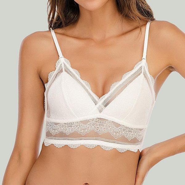 yoga outfit french style lingerie for woman soft bralette deep v lace wireless triangular padded cups backless bra brassiere crop top
yoga outfit french style lingerie for woman soft bralette deep v lace wireless triangular padded cups backless bra brassiere crop top