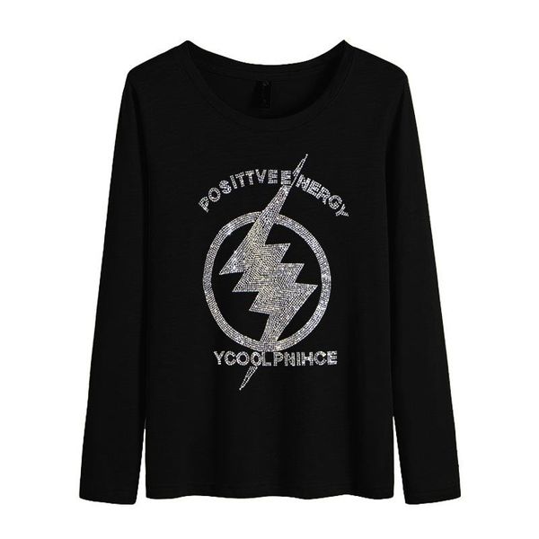 women's hoodies & sweatshirts plus size women autumn ropa mujer loose diamond y2k drilling 2021 harajuku tees fashion pullovers h028, Black
women's hoodies & sweatshirts plus size women autumn ropa mujer loose diamond y2k drilling 2021 harajuku tees fashion pullovers h028, Black