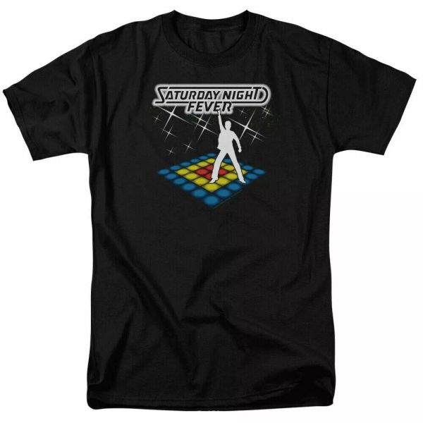 saturday night fever should be dancing t shirt mens licensed 70s movie tee black, White;black
saturday night fever should be dancing t shirt mens licensed 70s movie tee black, White;black