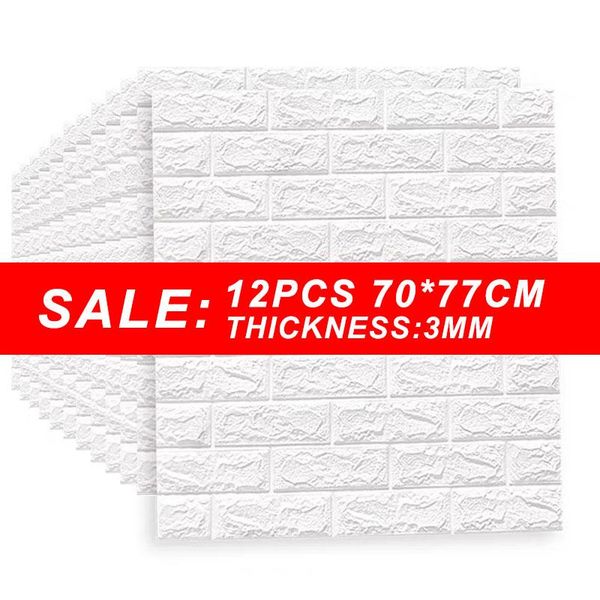 wallpapers 12pcs 3d brick wall sticker self adhesive foam wallpaper diy living room stickers bedroom kid papers home decor
wallpapers 12pcs 3d brick wall sticker self adhesive foam wallpaper diy living room stickers bedroom kid papers home decor
