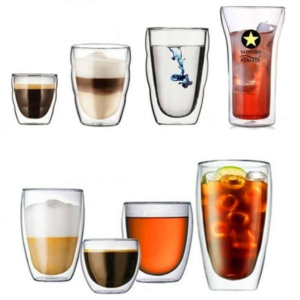 80-650ml glass coffee mug heat-resistant double transparent tea milk juice drinking cup handle drin wine glasses
80-650ml glass coffee mug heat-resistant double transparent tea milk juice drinking cup handle drin wine glasses