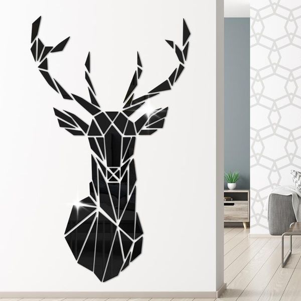 wall stickers 3d deer mirror sticker tv background bedroom corridor diy decorative acrylic
wall stickers 3d deer mirror sticker tv background bedroom corridor diy decorative acrylic