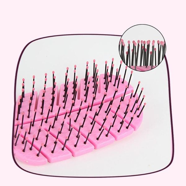 hair brushes paddle hollow out wet dry detangling scalp massage comb for long short, Silver
hair brushes paddle hollow out wet dry detangling scalp massage comb for long short, Silver