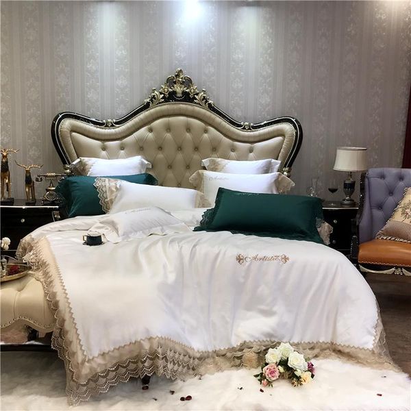 bedding sets luxury lace embroidery silk satin egyptian cotton duvet cover bed linen fitted sheet pillowcases white pink blue set
bedding sets luxury lace embroidery silk satin egyptian cotton duvet cover bed linen fitted sheet pillowcases white pink blue set