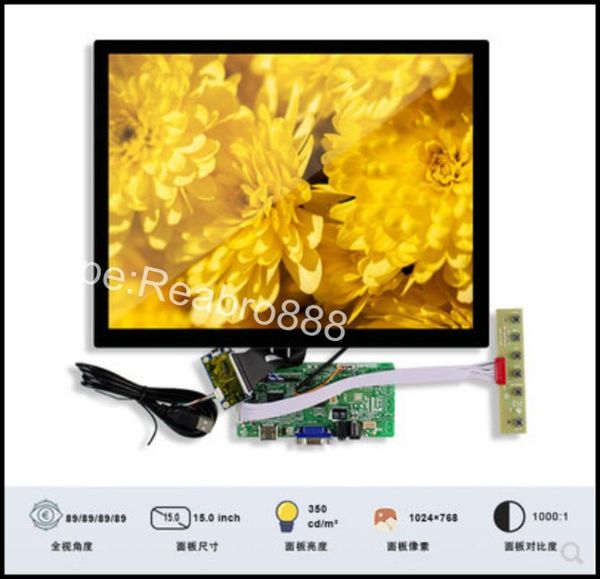 monitors dv150x0m-n10 1024*768 15 inch industrial lcd panel with vga driving board and capacitive touch set
monitors dv150x0m-n10 1024*768 15 inch industrial lcd panel with vga driving board and capacitive touch set