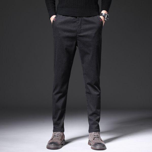 shan bao dressing skinny fashion 2021 spring branded elastic waistband clothes comfortable sanding grey black pants
shan bao dressing skinny fashion 2021 spring branded elastic waistband clothes comfortable sanding grey black pants