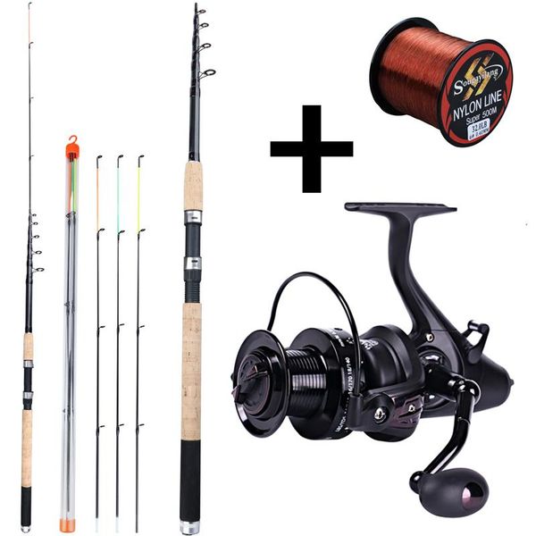 sougayilang carp fishing rod reel combo 3m 3.3m 3.6m spinning feeder and 12+1bb reels line set boat rods
sougayilang carp fishing rod reel combo 3m 3.3m 3.6m spinning feeder and 12+1bb reels line set boat rods