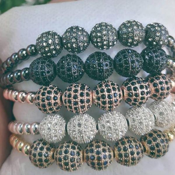 charm bracelets 8mm cz ball beads braiding macrame bracelet for men women jewelry 4mm copper adjustable & bangles, Golden;silver
charm bracelets 8mm cz ball beads braiding macrame bracelet for men women jewelry 4mm copper adjustable & bangles, Golden;silver