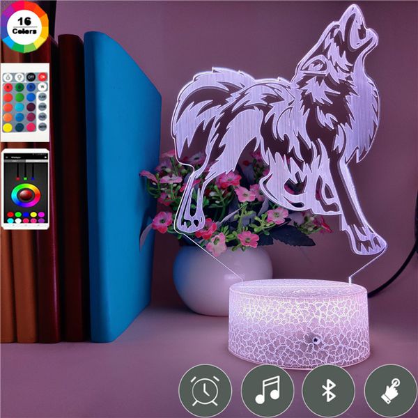animal night light led rgb color 3d desk lamp wolf nightlight atmosphere club party decoration teenagers kids gift app control
animal night light led rgb color 3d desk lamp wolf nightlight atmosphere club party decoration teenagers kids gift app control