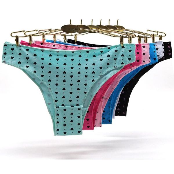 women's panties alyowangyina 3 pcs/lot love printed cotton underwear bikini briefs 89440, Black;pink
women's panties alyowangyina 3 pcs/lot love printed cotton underwear bikini briefs 89440, Black;pink