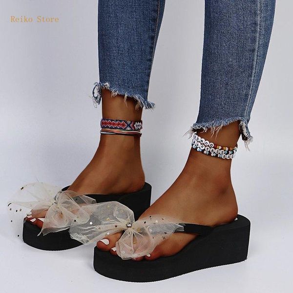 slippers fanan large size bowknot sandals and women summer 2021 thick-soled fashion all-match non-slip beach shoes, Black
slippers fanan large size bowknot sandals and women summer 2021 thick-soled fashion all-match non-slip beach shoes, Black