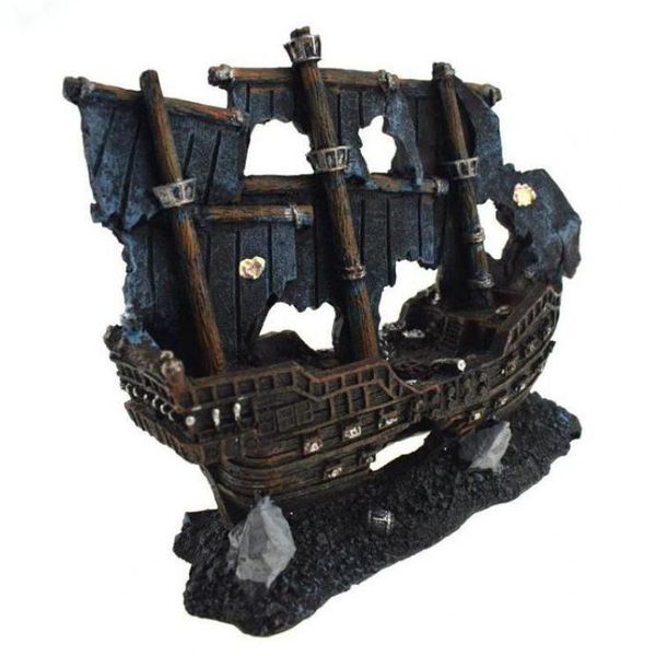 decorations resin artificial aquarium sunk boat decoration fish tank damaged ship ornament shrimp cave stone rock 21x8x18cm
decorations resin artificial aquarium sunk boat decoration fish tank damaged ship ornament shrimp cave stone rock 21x8x18cm