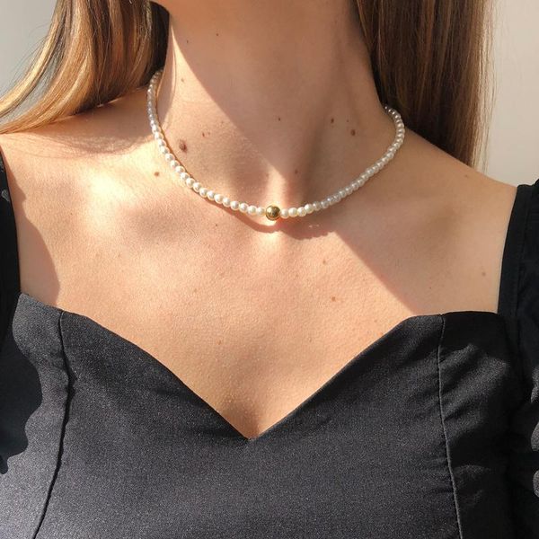 chains european and american cross-border product simple pearl necklace fashion creative ins style french clavicle chain female, Silver
chains european and american cross-border product simple pearl necklace fashion creative ins style french clavicle chain female, Silver