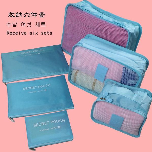 duffel bags nylon packing cube travel bag system durable large capacity of clothing sorting organize 6 pieces one set
duffel bags nylon packing cube travel bag system durable large capacity of clothing sorting organize 6 pieces one set