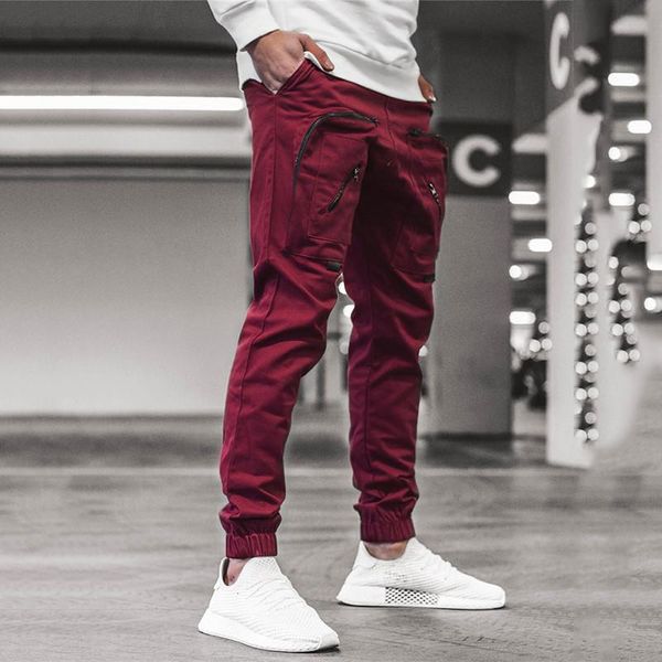 men's pants fashion alternative casual men sweatpants slim fit beam feet male bodybuilding trousers street wear, Black
men's pants fashion alternative casual men sweatpants slim fit beam feet male bodybuilding trousers street wear, Black