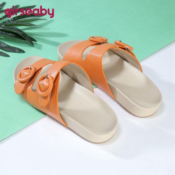 girseaby 2021 ladies slippers open toe flat thick bottom non-slip big size 36-42 soft comfortable outdoor summer b2255, Black
girseaby 2021 ladies slippers open toe flat thick bottom non-slip big size 36-42 soft comfortable outdoor summer b2255, Black