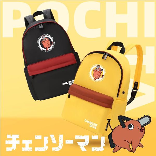 backpack chainsaw man pochita cartoon school bag for students boys girls teenagers bags large capacity
backpack chainsaw man pochita cartoon school bag for students boys girls teenagers bags large capacity