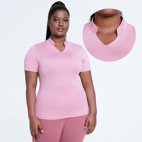 plus size yoga shirts women gym clothing wear short sleeve sports t-shirt for fitness running female loose workout outfit
plus size yoga shirts women gym clothing wear short sleeve sports t-shirt for fitness running female loose workout outfit