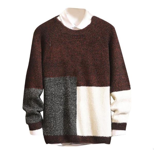 Men's Sweaters Mens Casual Long Sleeve Patchwork Knitting Sweater Streetwear Pullover Fashion O-Neck Blouse Excellent Quality Top 45IW, White;black
Men's Sweaters Mens Casual Long Sleeve Patchwork Knitting Sweater Streetwear Pullover Fashion O-Neck Blouse Excellent Quality Top 45IW, White;black