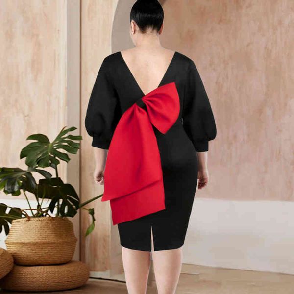 plus size dresses evening party size women bodycon 3/4 quater sleeve v neck slit birthday cocktail event outfits autumn bur8, Black
plus size dresses evening party size women bodycon 3/4 quater sleeve v neck slit birthday cocktail event outfits autumn bur8, Black