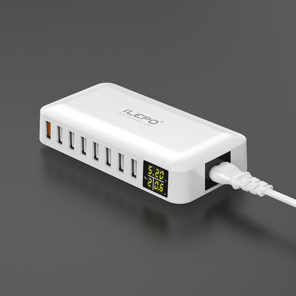 multiple usb charger 5-port 50w deskcharging station hub qc 3.0 port fast adapter with lcd display
multiple usb charger 5-port 50w deskcharging station hub qc 3.0 port fast adapter with lcd display