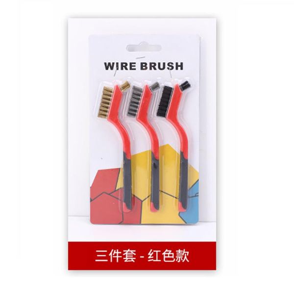 car sponge 3pcs wire brush set nylon brass stainless steel bristles with curved handle grip for rust dirt & paint scrubbing deep cleaning
car sponge 3pcs wire brush set nylon brass stainless steel bristles with curved handle grip for rust dirt & paint scrubbing deep cleaning