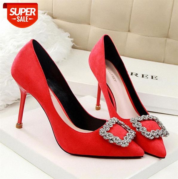 1011-3 european and american temperament women's shoes stiletto high heels shallow mouth suede thin pedicure pointed buckle rhinestone
1011-3 european and american temperament women's shoes stiletto high heels shallow mouth suede thin pedicure pointed buckle rhinestone