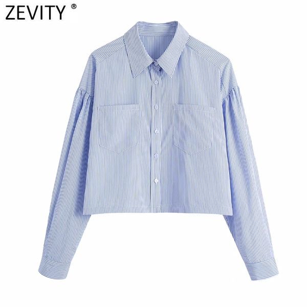 zevity women simply solid color double pockets patch short shirts office lady long sleeve blouse roupas chic chemise ls9241 210419, White
zevity women simply solid color double pockets patch short shirts office lady long sleeve blouse roupas chic chemise ls9241 210419, White