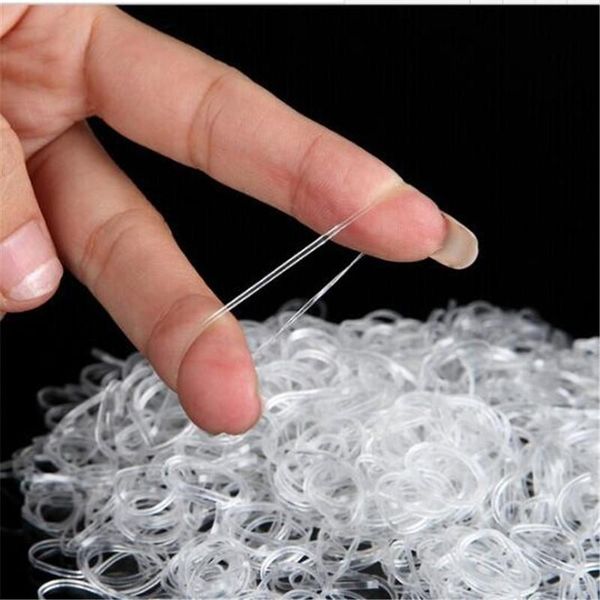 hair accessories 1000pcs transparent rubber hairband rope silicone ponytail holder elastic tpu tie gum rings girls, Slivery;white
hair accessories 1000pcs transparent rubber hairband rope silicone ponytail holder elastic tpu tie gum rings girls, Slivery;white